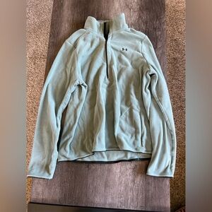 Under Armour Light green Quarter-Zip Pullover